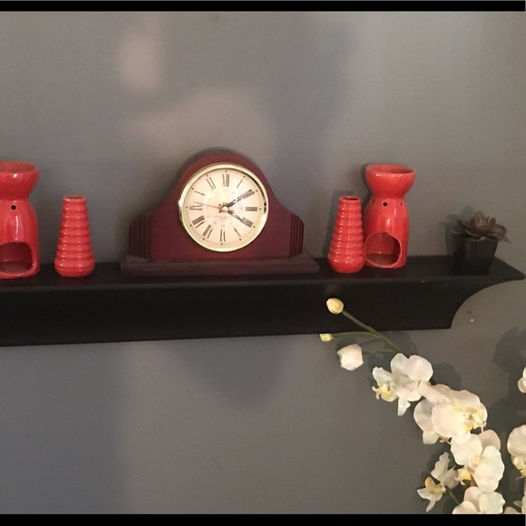 Accents Small Wooden Shelf Clock Poshmark